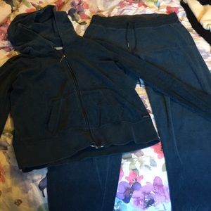 Calvin Klein velour tracksuit size medium